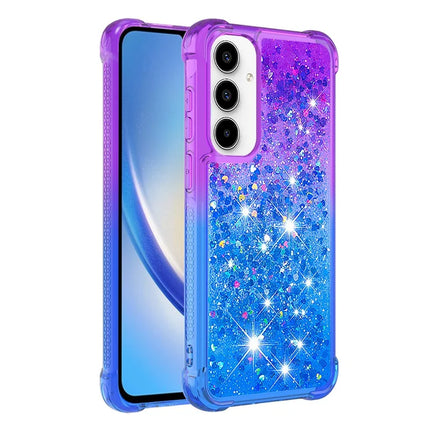 For Samsung Galaxy A56 5G TPU Case Gradient Quicksand Phone Back Cover