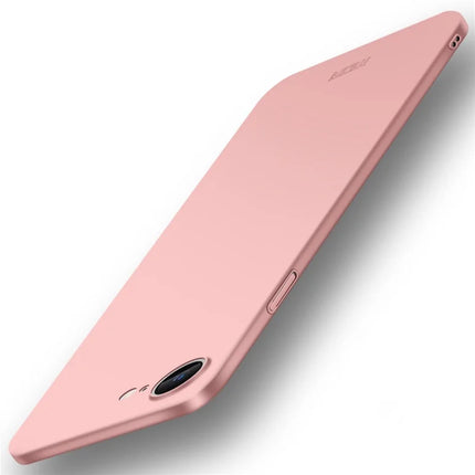 For iPhone 16e Phone Case MOFI Shield Matte Series Ultra Slim PC Protective Cover - Rose Gold