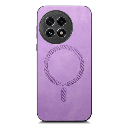 For OnePlus Ace 5 Pro 5G / OnePlus Ace 5 5G Leather Back Case Compatible with MagSafe Skin-touch Phone Cover