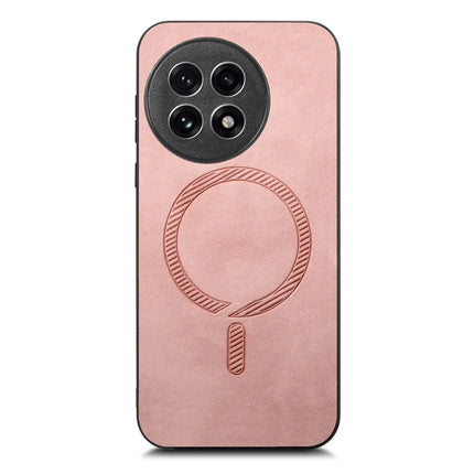 For OnePlus Ace 5 Pro 5G / OnePlus Ace 5 5G Leather Back Case Compatible with MagSafe Skin-touch Phone Cover