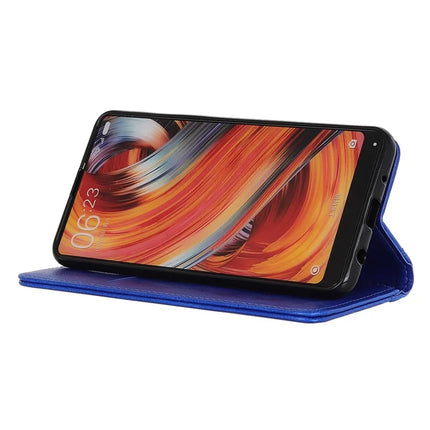 For iPhone 16e Stand Case Split Leather Litchi Texture Wallet Phone Cover