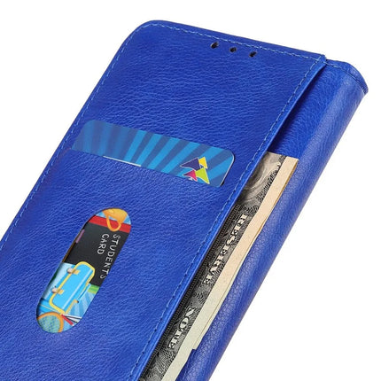 For iPhone 16e Stand Case Split Leather Litchi Texture Wallet Phone Cover