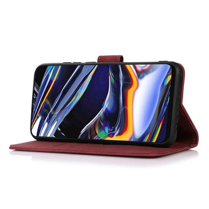 KHAZNEH For iPhone 16e Case PU Leather Wallet Stand Phone Cover