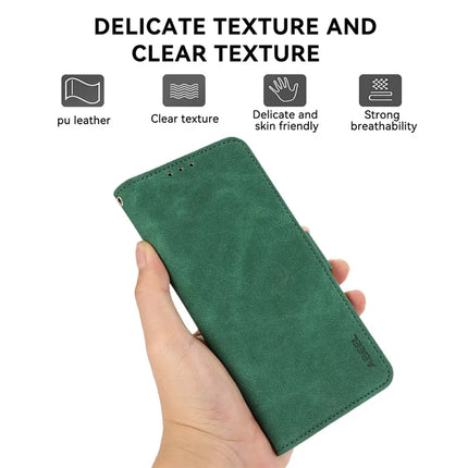 ABEEL For iPhone 16e Case PU Leather Folio Stand View RFID Blocking Phone Cover