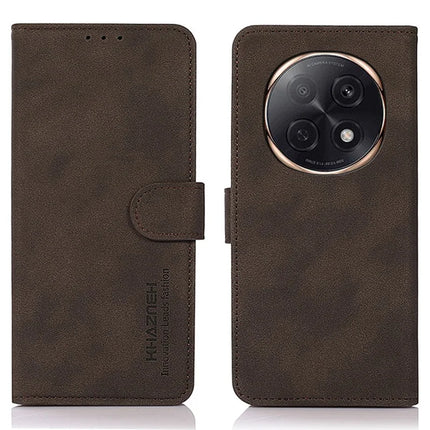 KHAZNEH For Oppo A5 Pro 5G Case PU Leather Wallet Stand Phone Cover - Brown
