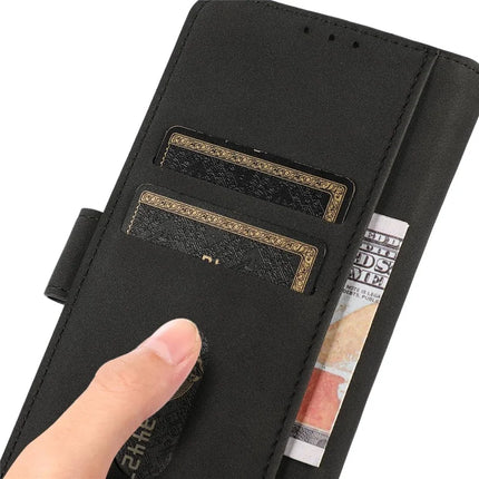 KHAZNEH For Realme 14 Pro 5G Case PU Leather Wallet Stand Phone Cover