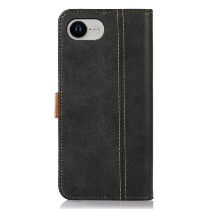 For iPhone 16e Case Calf Texture Flip Leather Phone Cover
