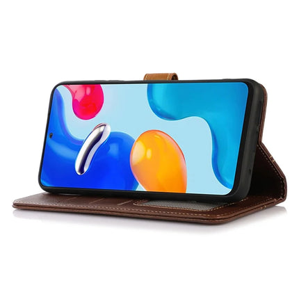 For iPhone 16e Case Calf Texture Flip Leather Phone Cover