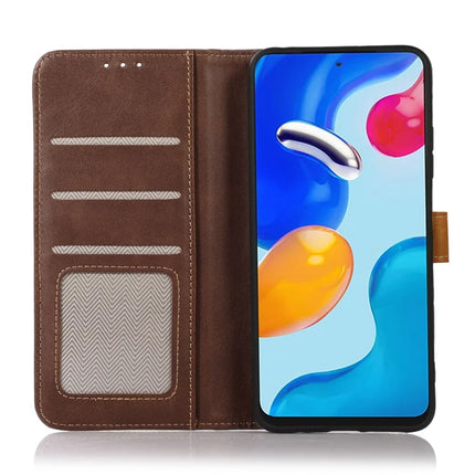 For iPhone 16e Case Calf Texture Flip Leather Phone Cover