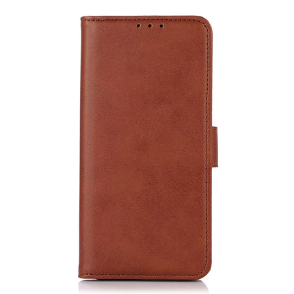 For iPhone 16e Case Cowhide Texture Leather Wallet Phone Cover with Stand