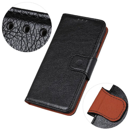 For iPhone 16e Case Nappa Texture Split Leather Wallet Phone Cover