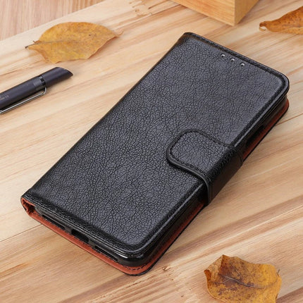 For iPhone 16e Case Nappa Texture Split Leather Wallet Phone Cover