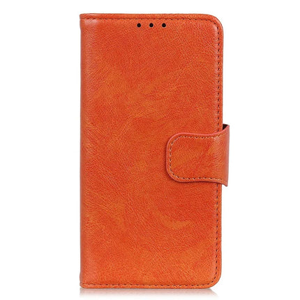 For iPhone 16e Case Nappa Texture Split Leather Wallet Phone Cover