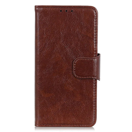 For iPhone 16e Case Nappa Texture Split Leather Wallet Phone Cover