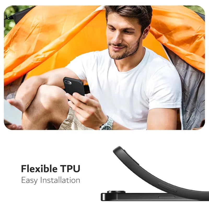 ShopCaseCart Slim Lightweight iPhone 16e Protective cover Anti-Drop Soft TPU Matte Phone Guard