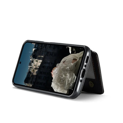 For Samsung Galaxy A26 5G Case JEEHOOD J05 Leather Mobile Cover with Detachable Magnetic Card Bag