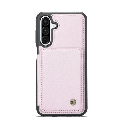 For Samsung Galaxy A36 5G Case JEEHOOD J05 Leather Mobile Cover with Detachable Magnetic Card Bag