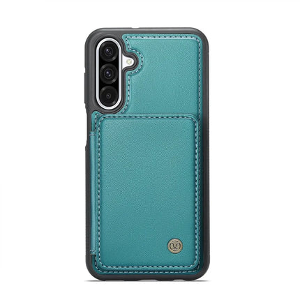 For Samsung Galaxy A56 5G Case JEEHOOD J05 Leather Mobile Cover with Detachable Magnetic Card Bag