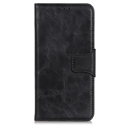 For iPhone 16e Case Crazy Horse Texture Split Leather Wallet Phone Cover