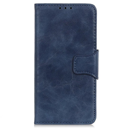For iPhone 16e Case Crazy Horse Texture Split Leather Wallet Phone Cover