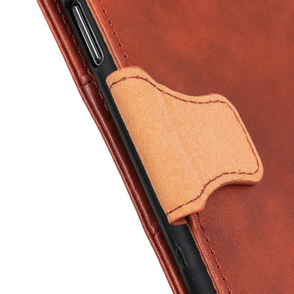 For iPhone 16e Case Crazy Horse Texture Split Leather Wallet Phone Cover