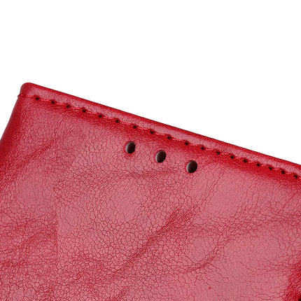 For iPhone 16e Case Crazy Horse Texture Split Leather Wallet Phone Cover