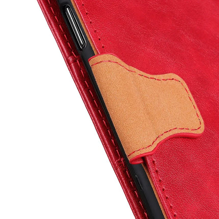 For iPhone 16e Case Crazy Horse Texture Split Leather Wallet Phone Cover