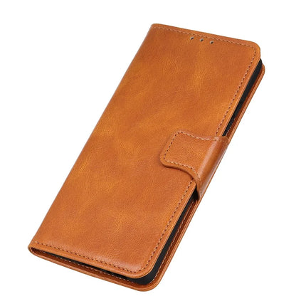 For iPhone 16e Case RFID Blocking Genuine Cow Leather Wallet Phone Cover