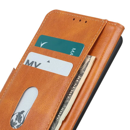 For iPhone 16e Case RFID Blocking Genuine Cow Leather Wallet Phone Cover