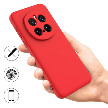 For Honor Magic7 Pro 5G Liquid Silicone Case Phone Back Cover with Hand Strap