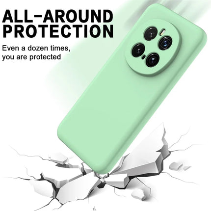 For Honor Magic7 Pro 5G Liquid Silicone Case Phone Back Cover with Hand Strap