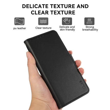 ABEEL For iPhone 16e Case Leather Phone Cover with RFID Blocking Wallet