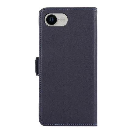 ABEEL For iPhone 16e Case Leather Phone Cover with RFID Blocking Wallet