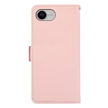 ABEEL For iPhone 16e Case Leather Phone Cover with RFID Blocking Wallet