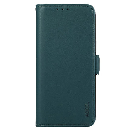 ABEEL For iPhone 16e Case Leather Phone Cover with RFID Blocking Wallet