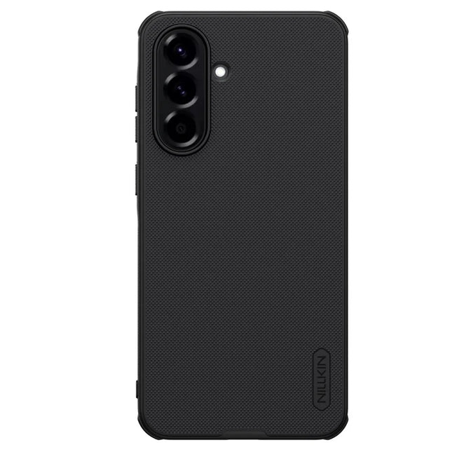 NILLKIN Frosted Shield Pro For Samsung Galaxy A56 5G Case Matte PC + TPU Phone Cover - Black