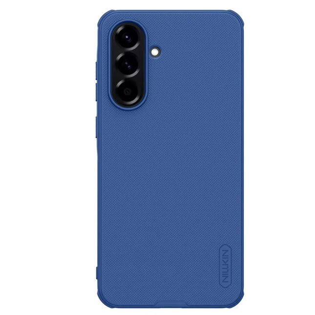 NILLKIN Frosted Shield Pro For Samsung Galaxy A56 5G Case Matte PC + TPU Phone Cover - Blue