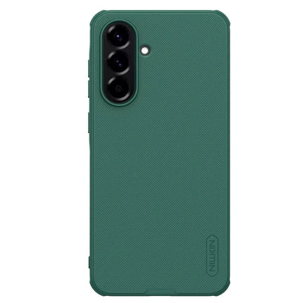 NILLKIN Frosted Shield Pro For Samsung Galaxy A56 5G Case Matte PC + TPU Phone Cover - Green