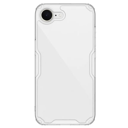 NILLKIN Nature Pro Series For iPhone 16e Case PC + TPU Anti-Scratch Clear Back Cover