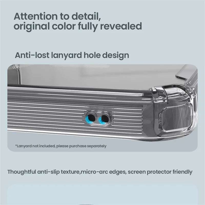 ShopCaseCart Shockproof Premium iPhone 16e Protective cover PC + TPU Anti-Scratch Clear Back Guard