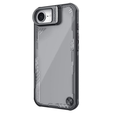 NILLKIN Iceblade Prop For iPhone 16e Case Lens Frame Kickstand PC + TPU Phone Cover