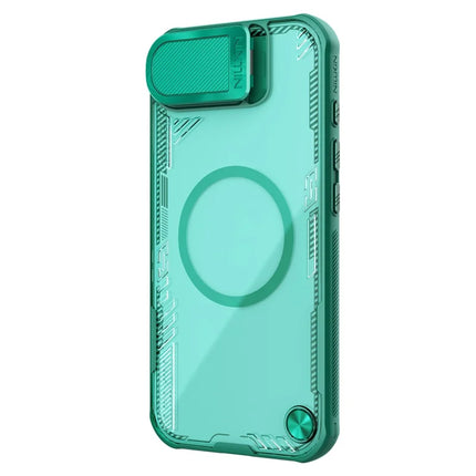 NILLKIN Iceblade Prop For iPhone 16e Case Compatible with MagSafe Lens Cover Kickstand PC + TPU Phone Cover