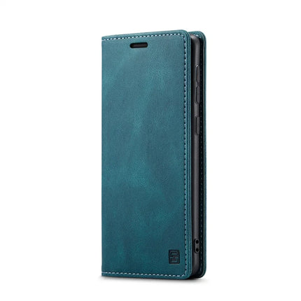 For Samsung Galaxy M31 Prime / Galaxy M21s / Galaxy F14 4G / Galaxy M31 Wallet Case AUTSPACE A01 Leather Stand Cover with RFID Blocking Card Holder