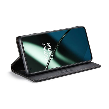 For OnePlus 11 5G Wallet Case AUTSPACE A01 Leather Stand Cover with RFID Blocking Card Holder