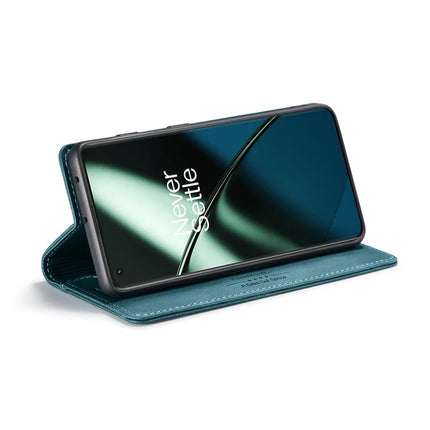 For OnePlus 11 5G Wallet Case AUTSPACE A01 Leather Stand Cover with RFID Blocking Card Holder