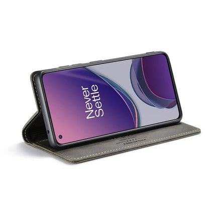 For OnePlus 8T Wallet Case AUTSPACE A01 Leather Stand Cover with RFID Blocking Card Holder