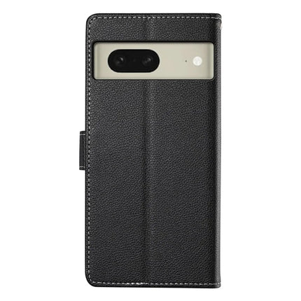 For Google Pixel 8 Case Litchi Texture Leather Wallet Phone Cover Magnetic Snap