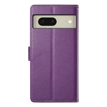 For Google Pixel 8 Case Litchi Texture Leather Wallet Phone Cover Magnetic Snap