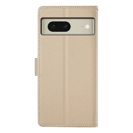For Google Pixel 8 Case Litchi Texture Leather Wallet Phone Cover Magnetic Snap