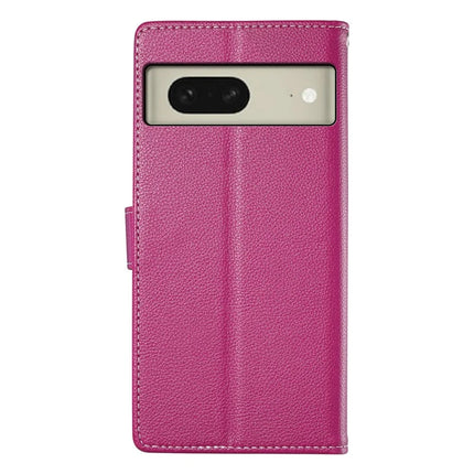 For Google Pixel 8 Case Litchi Texture Leather Wallet Phone Cover Magnetic Snap